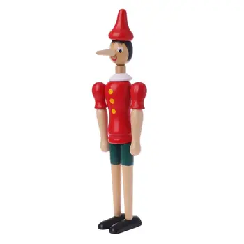 

Funny Wooden Puppet Decoration Handcraft Intelligence Developmental Educational Toy For Kids Baby Christmas Gifts Learning Color