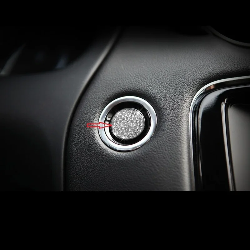 

Chromium Modified Automobile Decorative Interior Dashing Bright Sequins Trim Covers Mouldings Protecter 15 16 17 FOR Jaguar XE