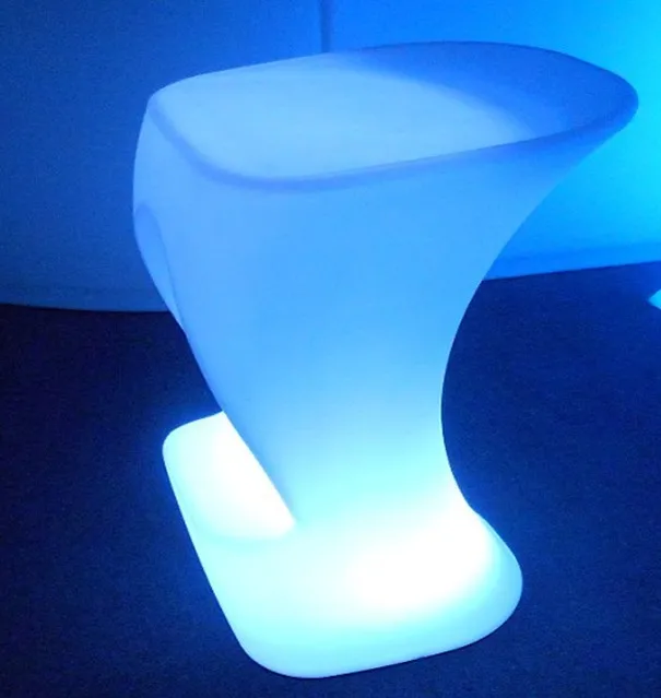 Led Bar Chair Stool High Luminous Pe Polyethylene Plastic Led Bar Chair Stool High Luminous Pe Polyethylene Plastic Upholstered Furniture For Outdoor Activities