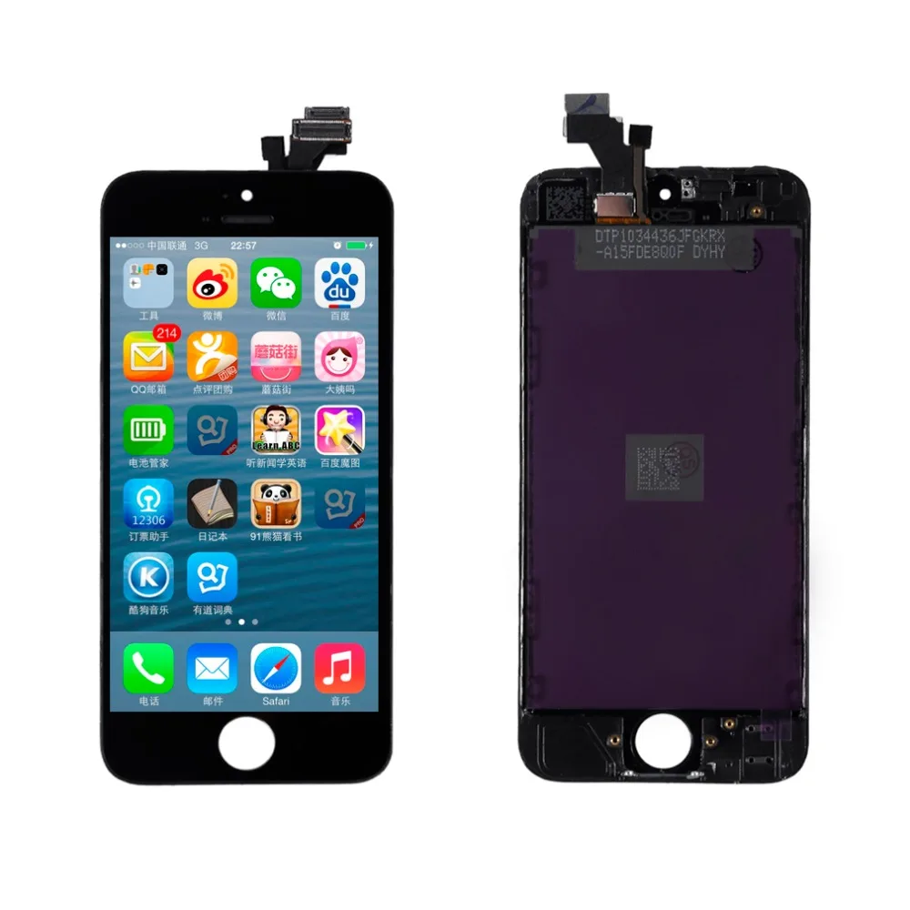 imágenes para 4 Pulgadas LCD de Pantalla Táctil Digitalizador Asamblea + Accesorio de Reparación de Parte de Reemplazo Para el iphone de Apple 5 5G 5S 5C Negro Blanco imágenes para 4 Pulgadas LCD de Pantalla Táctil Digitalizador Asamblea + Accesorio de Reparación de Parte de Reemplazo Para el iphone de Apple 5 5G 5S 5C Negro Blanco
