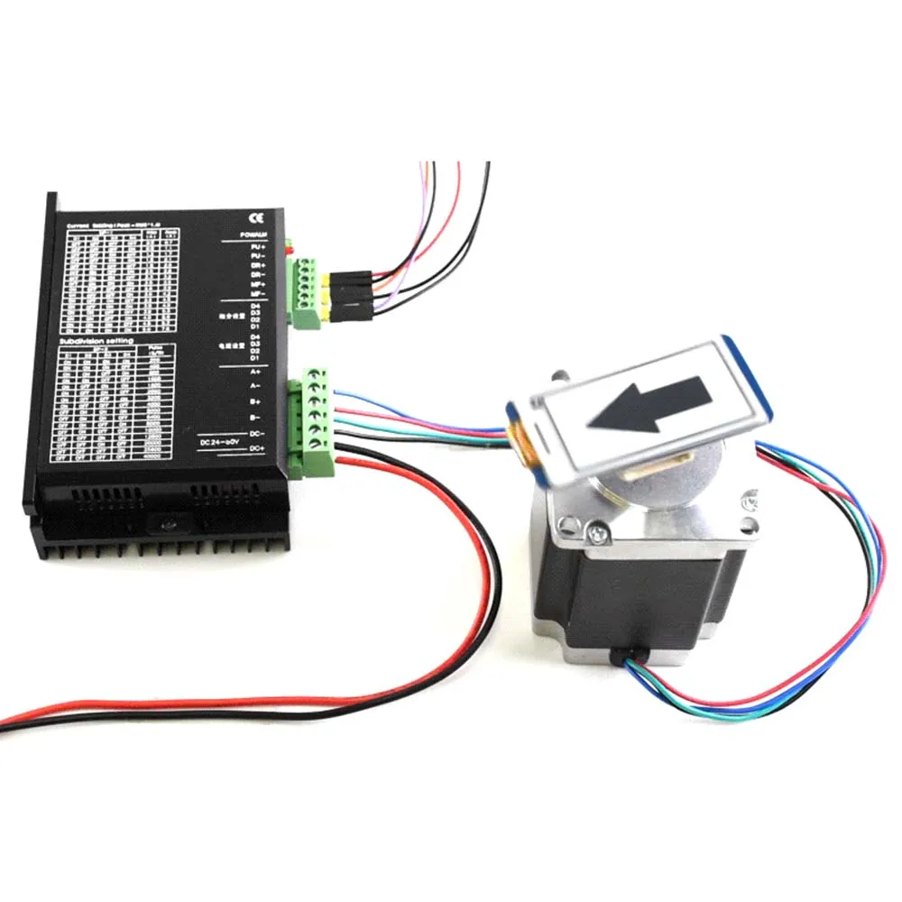 SMD258C Two-Phase Hybrid Stepper Motor Driver supports 16 grades setting resolution up to 40000S/R Applied CNC equipment etc | Компьютеры