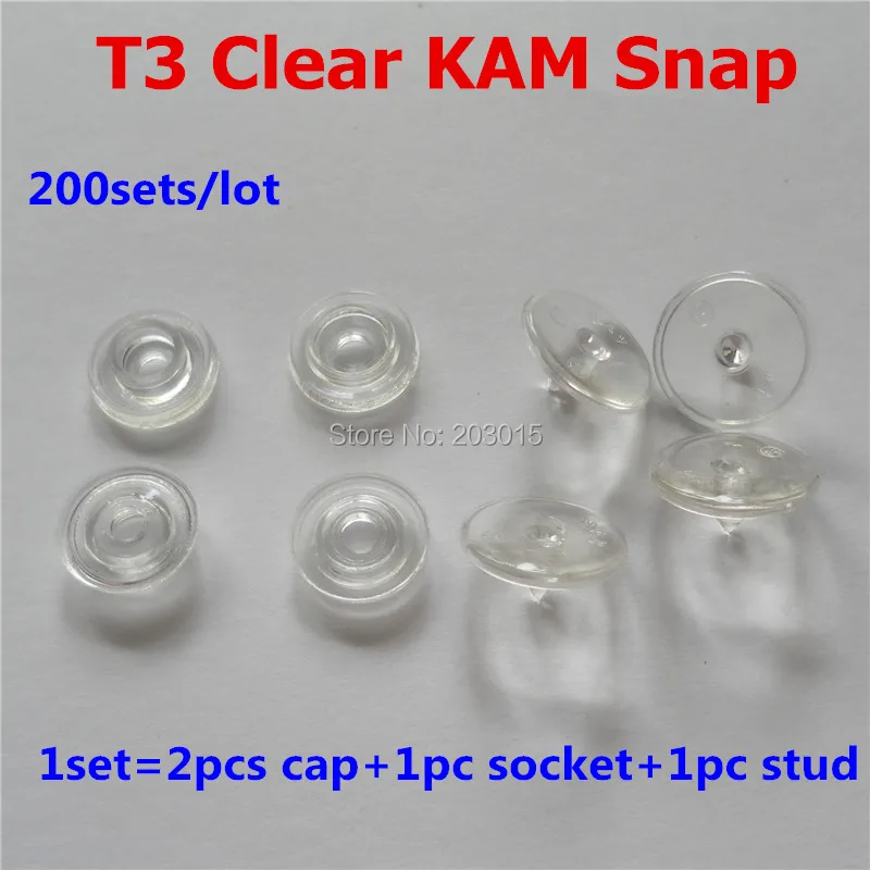 Botões de Resina Fixadores para o Tamanho 10.7mm do Tampão da Fralda Conjuntos Limpar Kam Snaps Plástica Transparente 200 Size16 t3 2 High Quality Mamãe e Bebê
