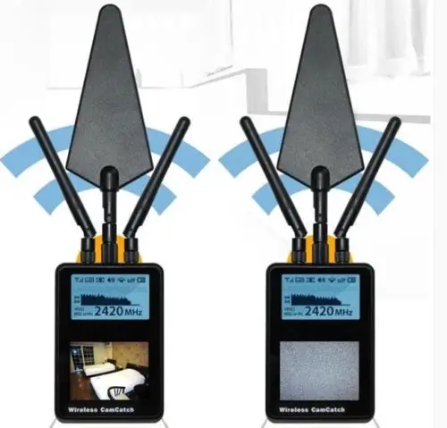 

S-CMH1 0.9~6GHz Wireless Camera Scanner 20~6GHz RF Bug Signal Detector