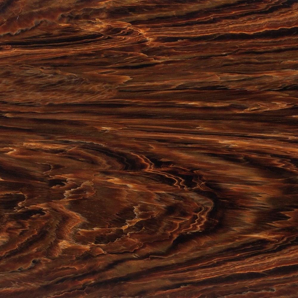 Tremont 42 Round Dining Table in Swirled Chocolate Marble-Like Finish (1)