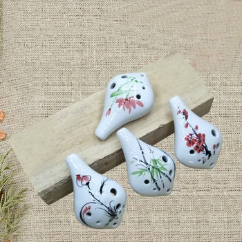 

6 Holes Alto C Key AC Ocarina Professional Ocarina Flute Colored Drawing Ocarina alto 6 Holes 9x4.8cm