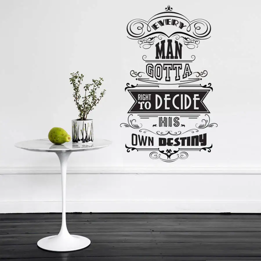 QP 53 Modern Wall Stickers Quotes New Creative Inspiring Wall Decals