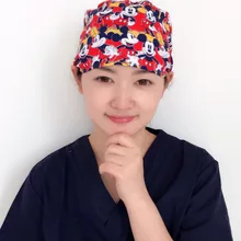 Кепка для докторов медработников, шапочка с длинными и короткими волосами, Шапочка-тыква для мужчин и женщин