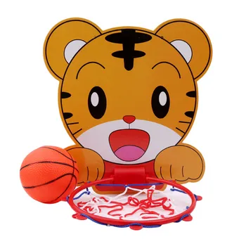 

Indoor Adjustable Hanging Basketball Netball Hoop Portable Plastic Mini Basketball Box with Ball Children Kids Game