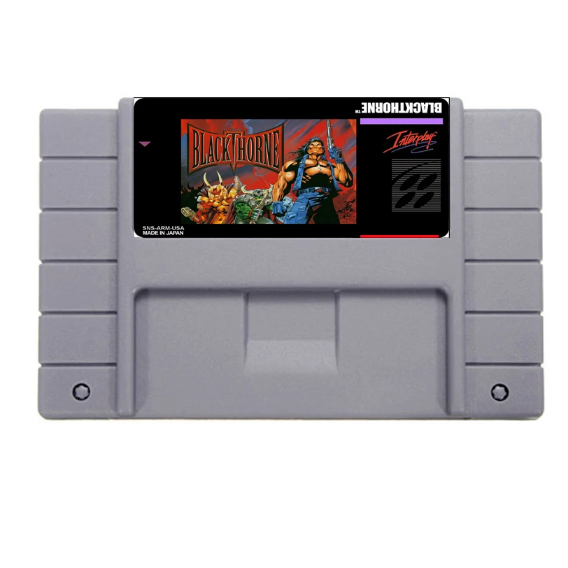 Лидер продаж блэкторн карточная игра для 46 Булавки 16 бит NTSC игры | Электроника