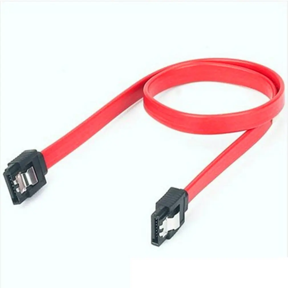 

Super Long Durable SATA 2.0 Cable SATA II Data Cable Straight Hard Drive Data Cable Red Cord SAS Cable Dual Channel