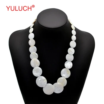 

YULUCH New Creative Personality Fashion Romantic Woman Jewelry Bohemian Joker Trendy Edition Long Shell Beaded Necklace Gift
