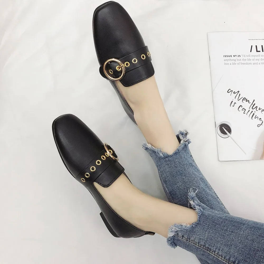 name brand flat shoes