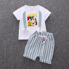 2019 Hot Sale Brand Boys Clothings Children Summer Babys Clothes Cartoon Kids Boy Girl Toddler Clothing Sets T-shit+Pants Cotton 2019 Hot Sale Brand Boys Clothings Children Summer Babys Clothes Cartoon Kids Boy Girl Toddler Clothing Sets T-shit+Pants Cotton