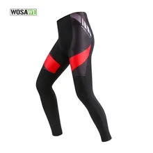 WOSAWE Мужские велосипед флис колготки брюки Велоспорт Зимние теплые нижнее белье Длинные брюки леггинсы