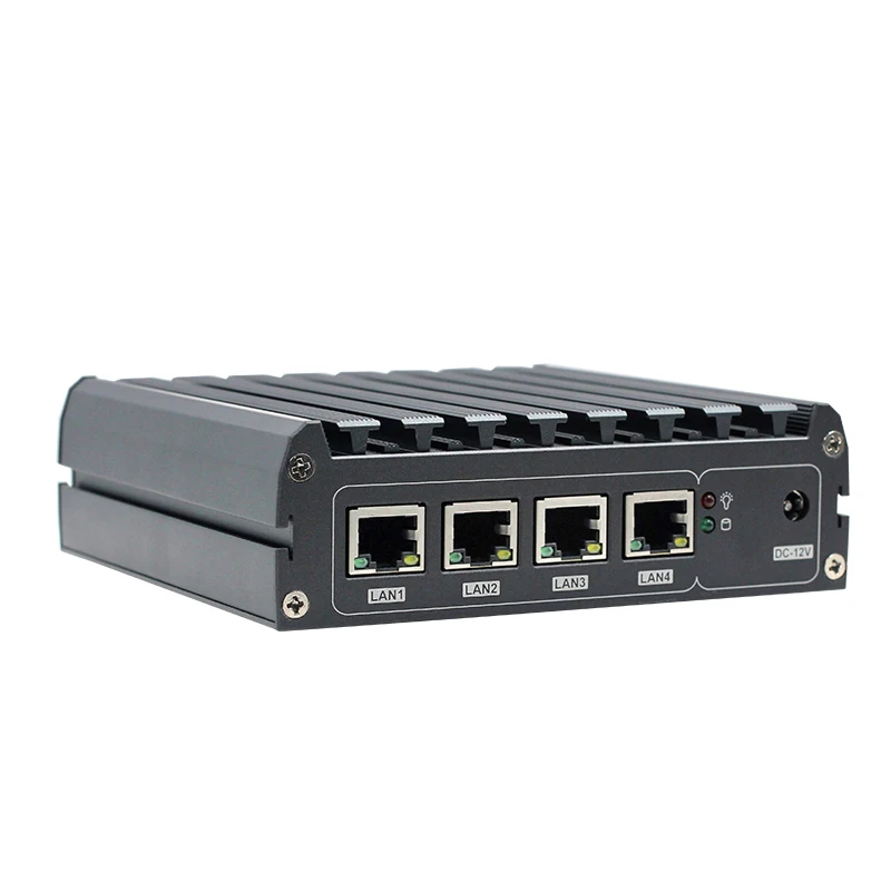 Мини ПК с E3845/J1900 опционально 2G/4G/8G 1 * RJ45 RS232 Com 4 Lan порт M PCIE sup wifi/3G модуль|Мини ПК| |