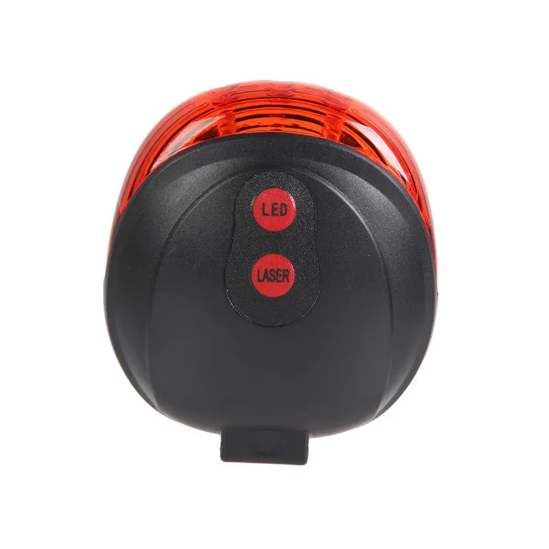 Discount Bicycle LED Tail Light Safety Warning Light 5 LED+ 2 Laser Night Mountain Bike Rear Light Lamp Bycicle Light 14