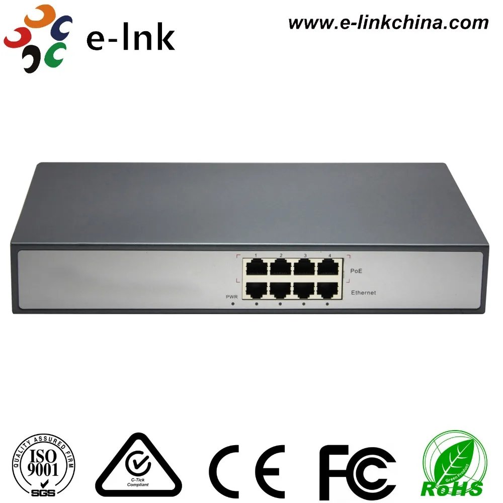 

4 Port 10/100Mbps 48V 30W PoE Injector