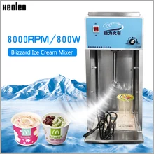 XEOLEO Blizzard Мороженица 800 Вт струйный блендер для мороженого 8000 об/мин Миксер Для Мороженого из нержавеющей стали Milkshaker