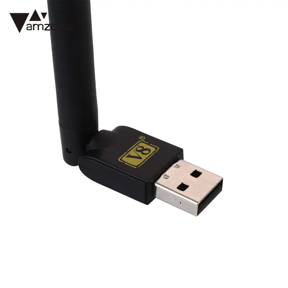 Мини Портативный USB 2 0 Беспроводная антенна Wi Fi донгл для спутникового ТВ