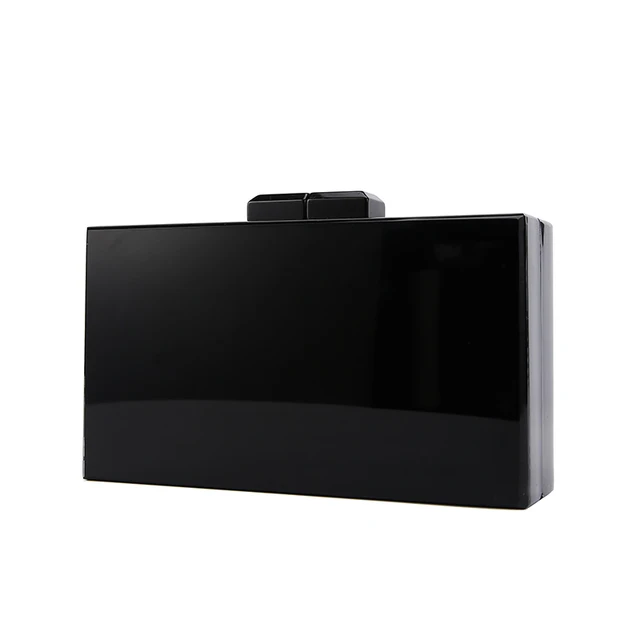 black box clutch bag