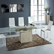 Clic Dining Table And Get Free Shipping On Aliexpress Smart Dining Table Set High Quality Natural Stone Marble Furniture Rectangle Health Living Room Fruniture
