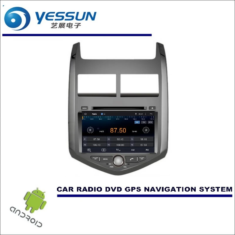 Sale YESSUN Wince / Android Car Multimedia Navigation For Chevrolet Sonic / Aveo 2011~2016 / CD DVD GPS Player Navi Radio Stereo HD 1