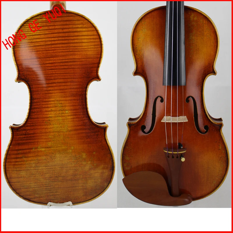 Copy the stradivarius violin 1716 and play the violin. honggeyueqi