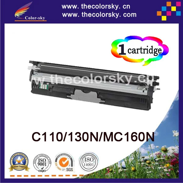 TCO-110) Тонер-картридж с цветной печатью для OKI C110 C130N 44250708 44250707 44250706 44250705(2,5 k/2,5 k страниц