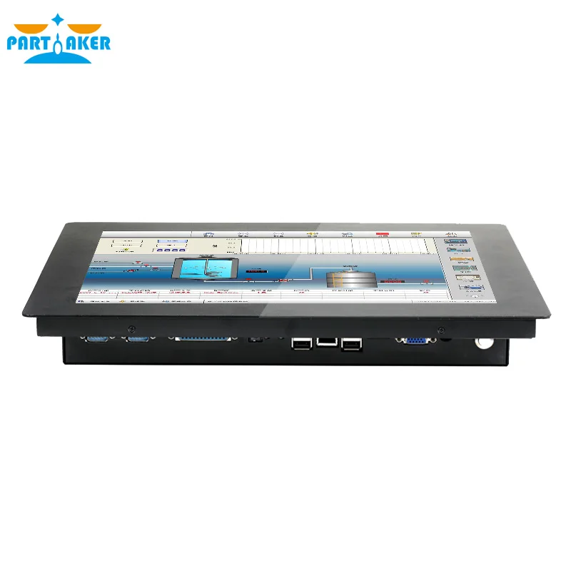 

Partaker Z14 I7 4510U Processor Panel PC With Made-In-China 5 Wire Resistive Touch Screen 2G RAM 32G SSD