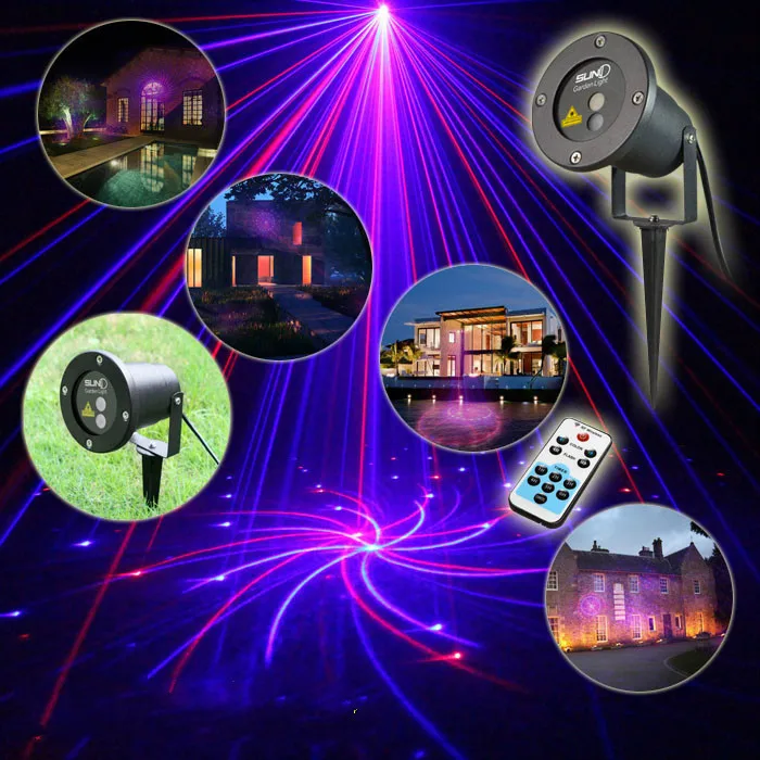 

High quality lawn lamp Waterproof outdoor laser ground lamp Christmas lights garden lights garden landscape lamp