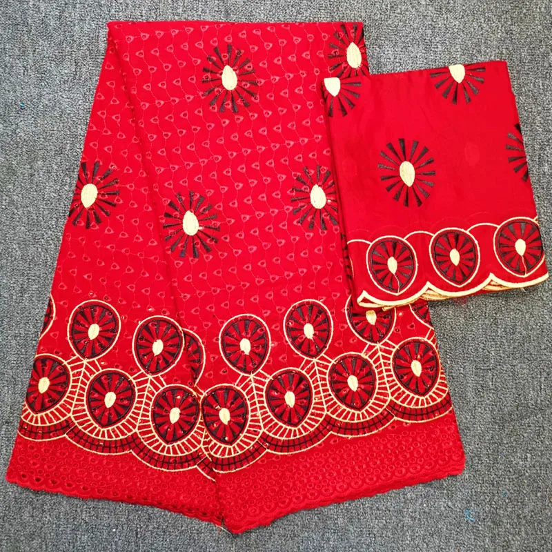 

new fashion hollow design high quality african swiss voile lace fabric for women dress 5+2yards