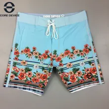 Быстросохнущая в полоску с цветочным принтом Лето Удобная обувь мужские пляжные шорты для купания Для мужчин пляжные мужские шорты-бермуды Короткие пляжные шорты Шорты