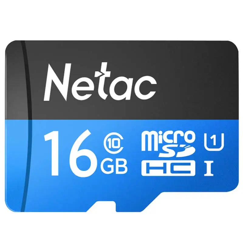 Netac micro SD 16 ГБ 32 ГБ 64 Гб microSDHC/SDXC mini Memroy карта карт sd карта памяти флэш-память TF карта - Емкость: Tech-Blue-TF-16G