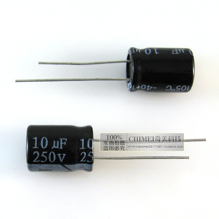 Electrolytic capacitor 250V 10UF Volume 10X16MM Capacitor 10 * 16 mm | Электронные компоненты и принадлежности