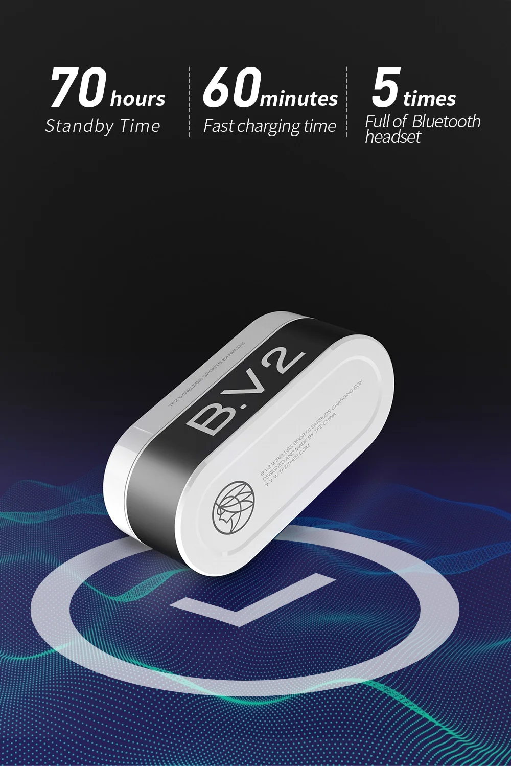 TFZ B. V2 Bluetooth 5,0 наушники-вкладыши TWS с Беспроводной наушники с зарядом чехол IPX5 гарнитура 3D стерео звук наушники с микрофоном X1 X1E O5