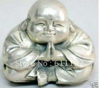 

Statue of Buddha from Tibet silver laugh 100%
