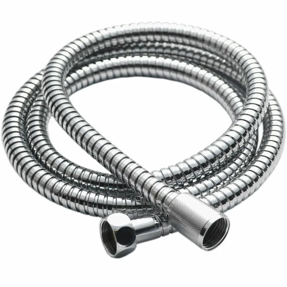 

Zloog New Shower Hose 1.5m Replacement New Technology Anti-Kink & Anti-Explosion Stainless Steel Shower Hose flexible tube pipe