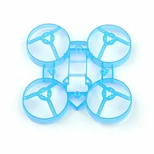 1 pcs Bwhoop65 Brushless FPV Quadro 65mm Distância Entre Eixos Grito Quadro para Quadcopter Zangão De Corrida Indoor (Azul)