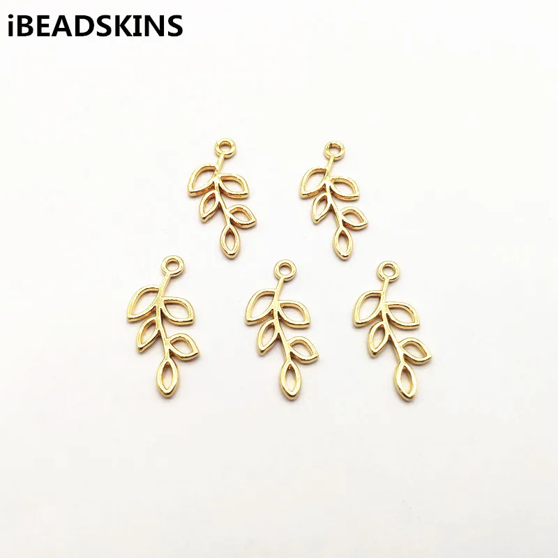 

New arrival! 25x13mm 100pcs leaf-shape connectors for Hand made Earring parts,Jewelry Accessories,Findings&Components