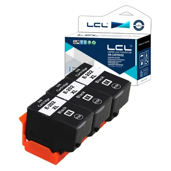 

LCL 202 202XL C13T02G14010 (3-Pack) Ink Cartridge Compatible for Epson Expression Premium XP-6000 XP-6005