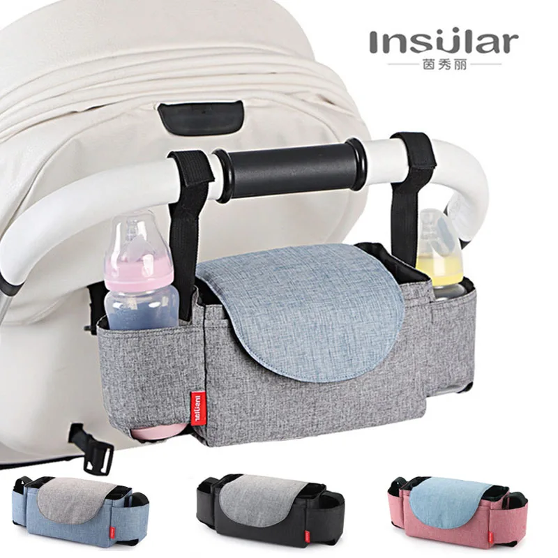 

Waterproof Travel New Cup Bag Stroller Organizer Baby Carriage Pram Buggy Cart Bottle Bag Yoya For Baby Stroller Accessoris Bags