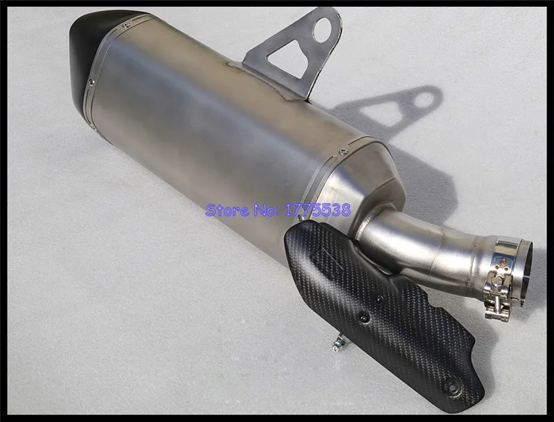 Stainless Steel for BMW R1200GS ADV 2014-2018 Slip-on Motorcycle Exhaust Muffler Mid Link Pipe for R1200GS 2013-2018 Escape Moto - Image 4