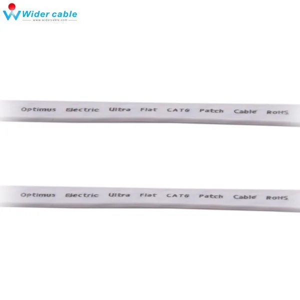 Ultra Flat CAT6 Cable White Color 5