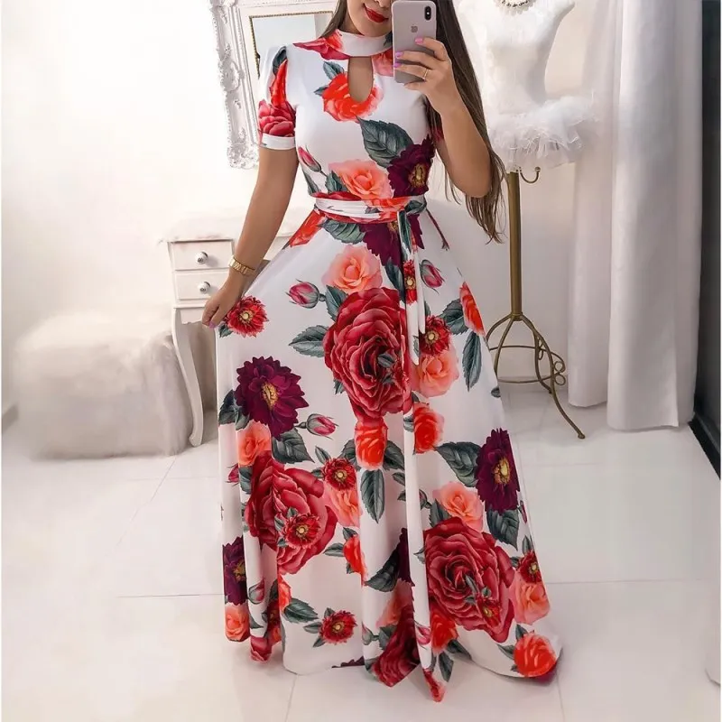 تصميم جديد طويل ماكسي اللباس طباعة زائد حجم مثير عارضة الصيف الشاطئ ملابس النساء Vestidos أنيقة رداء بوهو حزب نادي اللباس تصميم جديد طويل ماكسي اللباس طباعة زائد حجم مثير عارضة الصيف الشاطئ ملابس النساء Vestidos أنيقة رداء بوهو حزب نادي اللباس