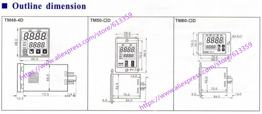 TM50-4D FOTEK цифровой микрокомпьютер таймер задержки Новый и оригинальный