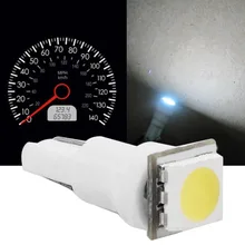 T5 Plug and Play White Dashboard Gauge 1SMD LED Instrument Panel Light Bulb Up to 50000+ Hours