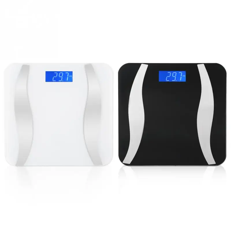 

Body Health Monitor Fat Measurement Phone APP1Pcs Smart Electric Bluetooth Weight Scale Digital LCD Monitor