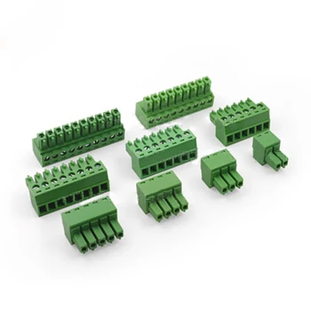 

10pcs PCB Connector Plug-in PCB Terminal Block Series 3.81mm 15EDG-2/3/4/5/6/7/8/9 / 10P Specifications