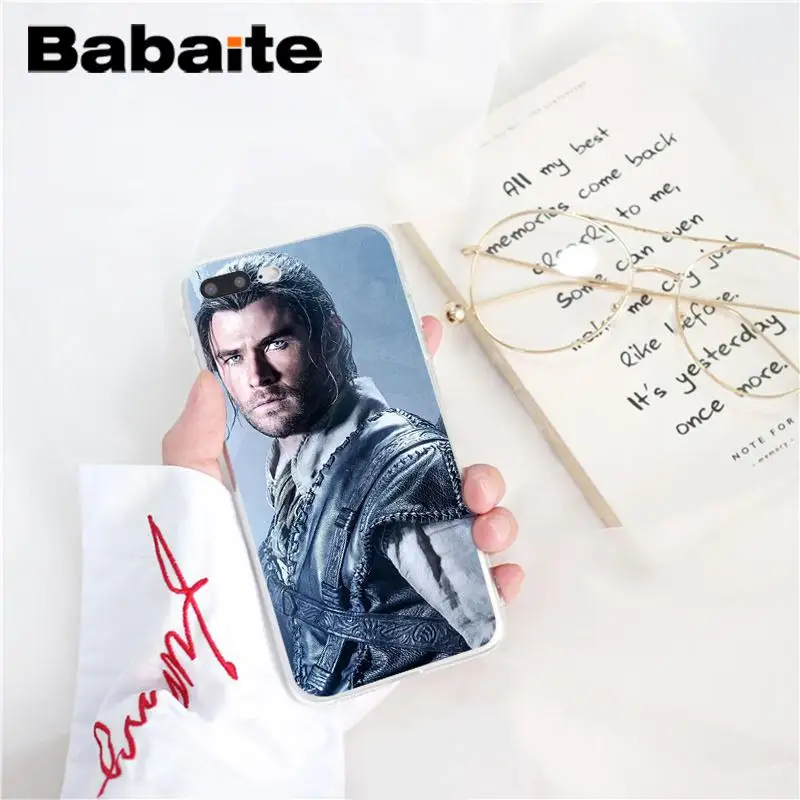 Babaite Chris Hemsworth Мстители Тор ТПУ черный чехол для телефона чехол для iPhone 6S 6plus 7plus 8 8Plus X Xs MAX 5 5S XR 10