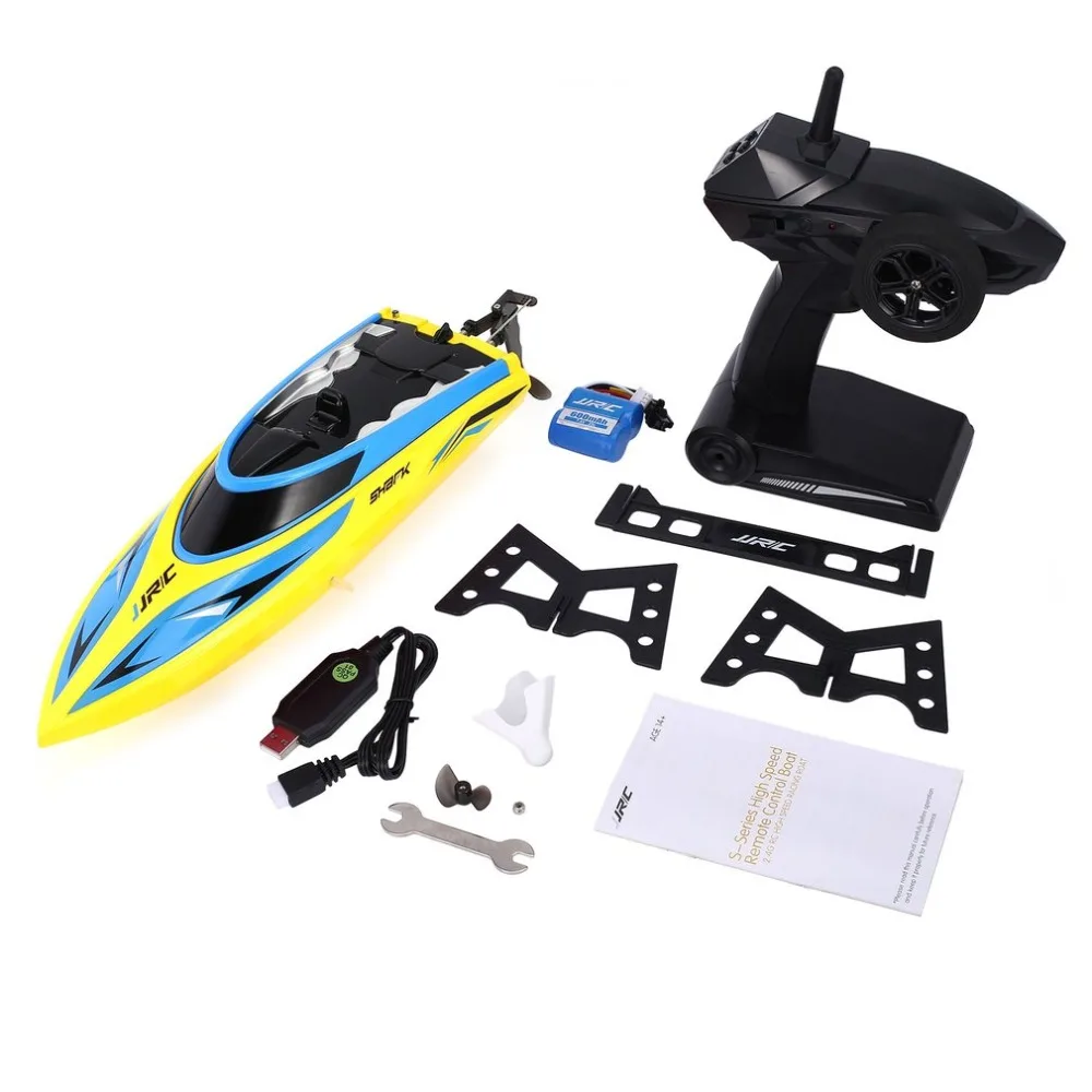 

New JJRC S1 Pentium / S2 Shark / S3 Latitude 2.4GHz 2CH 25KM/h High Speed Mini Racing RC Boat RTR Remote Control Toys